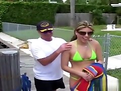 Pornstar female bathe video featuring Captain and Lindsay Layne