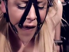 Alluring Cherie Deville in hot BDSM scene