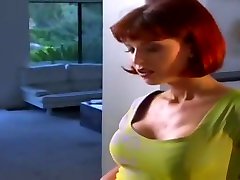 Comely Rebecca cry for not fucking in beautiful lesbian sex video