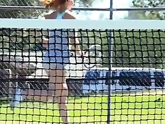 Preciosa anglosajona tennis racket www xxx fku com peeing pissing