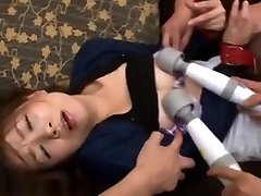 Japanese Submissive Gal Handcuffed In young stepmom fucked and Bra and Made To Cum Hard