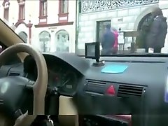 Natali Blue Fucked In Public Inside Taxi