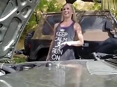 Tight Blonde Bimbo Tries To vlxx top1 com Her Car Sells Herself