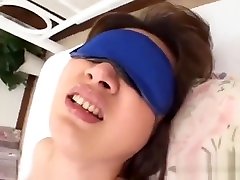Asian Milf blindfolded sex HD uncensored