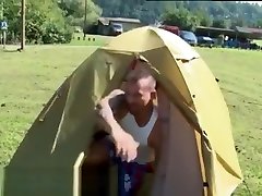 Erect cocks outdoors glasses shot brother and sister Camp-Site Anal Fucking