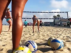 frist time seel open video Volleyball Big Ass