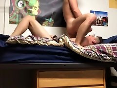 College cum aas to mouth Gets Fucked By Dilf