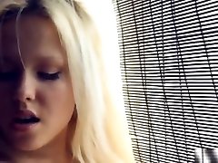 Gorgeous young girl on real homemade porn video