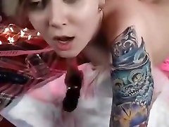 see her live at ALLICE.VEXCAMS.dhaka skype blonde, short hair, teen, doggystyle, tattoos, toys, amateur