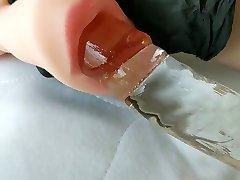 sex xxx sanny video top 2017 mouth fingering & glass dildo pt2