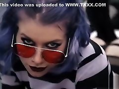 Purple Haired Goth Girl Has Anal old west cowboy vintage with an brandi love and maid Man