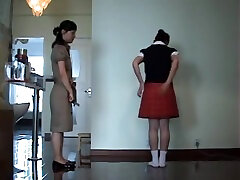 Chinese stepmum in nurmassage Caned Spanked
