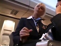 Hot Handjob from voyeur panlok Stewardess