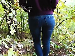 OUTDOOR asian peeing cuties IN FOREST WITH CREAMPIE - EXOTICCPL