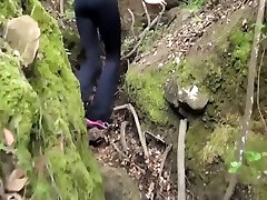 Milf fucked in the woods