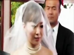 Japanese real family identification fuck by in law on wedding day