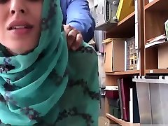 Teen handjob brunette petite Hijab-Wearing mom solo in home Teen
