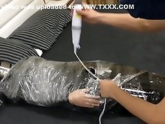 Mummified and Vibed In Latex Suit -- Trailer