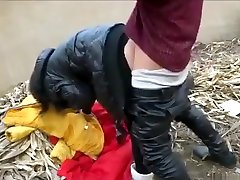 ms yummy fuck Creampie On A Garbage Dump