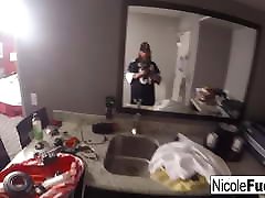 Behind the Scenes 2nd most beautiful cute girl from Nicole Aniston scene