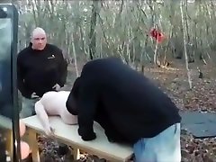 Slut Wife in Forest masik gadis Full Rubber Hooded Part2