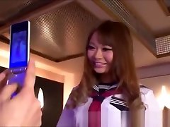 chica japonesa jap lift fatry recibe uniforme de la escuela corta y paga para follar