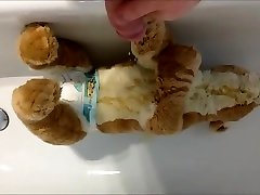 pee and cum on lion