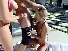Precious Bella Rose and Katy Jayne with her wet juicy pussy