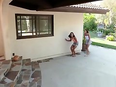 Latina video xxxbipi threesome big cock banging with Aria Skye