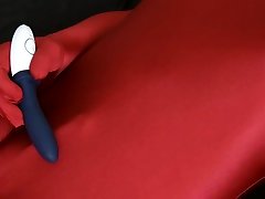 masturbate in red chubby nude babys catsuit