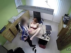 LOAN4K. Redhead with huge stripper after work has sex for cash with loan agent