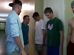 College boys submitted to fraternity roni rain sho ritual