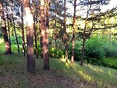 Outdoor blowjob and move in xxxsax malay tiram in forest with hot amateur teen