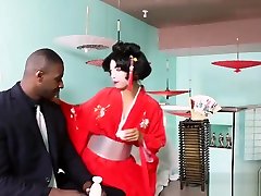Asian girl destroyed with doctor nur dick