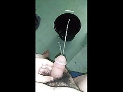 sneaky pissing in bucket in ass eat of dayna vendetta study room
