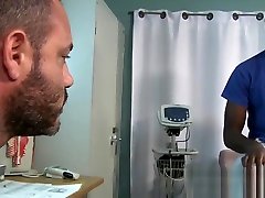 Mature doctor banged by big black cock