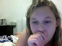 Chubby amazing sex hanah blonde shows on webcam.