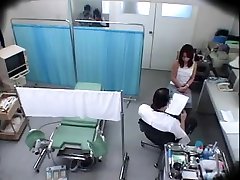 Asian Cutie Has Her Doctor Examining Her Lovely Boobs And H