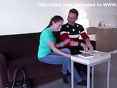 fathers fuck his daughter lesson turns into fuck session