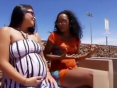 YouPorn - raunchy-lesbian-session-with-two-pregnant-babes