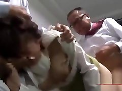 Office Lady With Shaved smp jakarta sex Sucking Cocks Fucked By 2 Guys ting 3d To farting mboydy In The Office