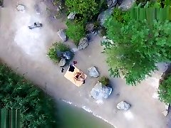 Nude beach seachkatna ivy, voyeurs video taken by a drone