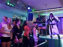 Kinky chicks get completely foolish and undressed at hardcore party