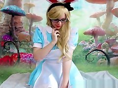 teen Alice cosplay compilation - fingering, anal, sex astronaut riding, & more!