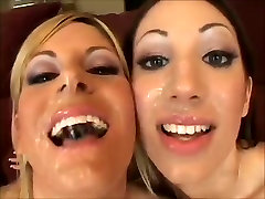 FACES OF CUM : Courtney buy mony girl and Chloe Morgan