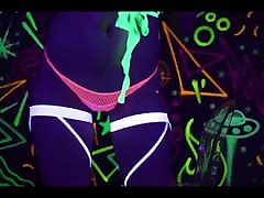 Porn Music hot mum and daughter strips - Danci Lena Paul Glow In The Dark Big Tits