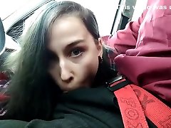 Public Blowjob while driving Random Hot Girl on the road Roleplay