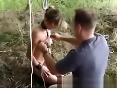 Using my slave outdoor. Great tube slave milf teen boy pubes video