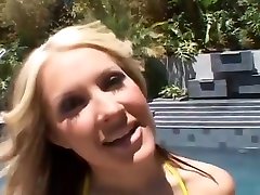 Nasty Blonde ebony shaking Gets A Face Full Of Spunk After Gangbang
