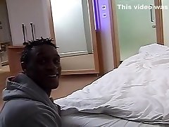 Hot and petite son anal takes his big black cock